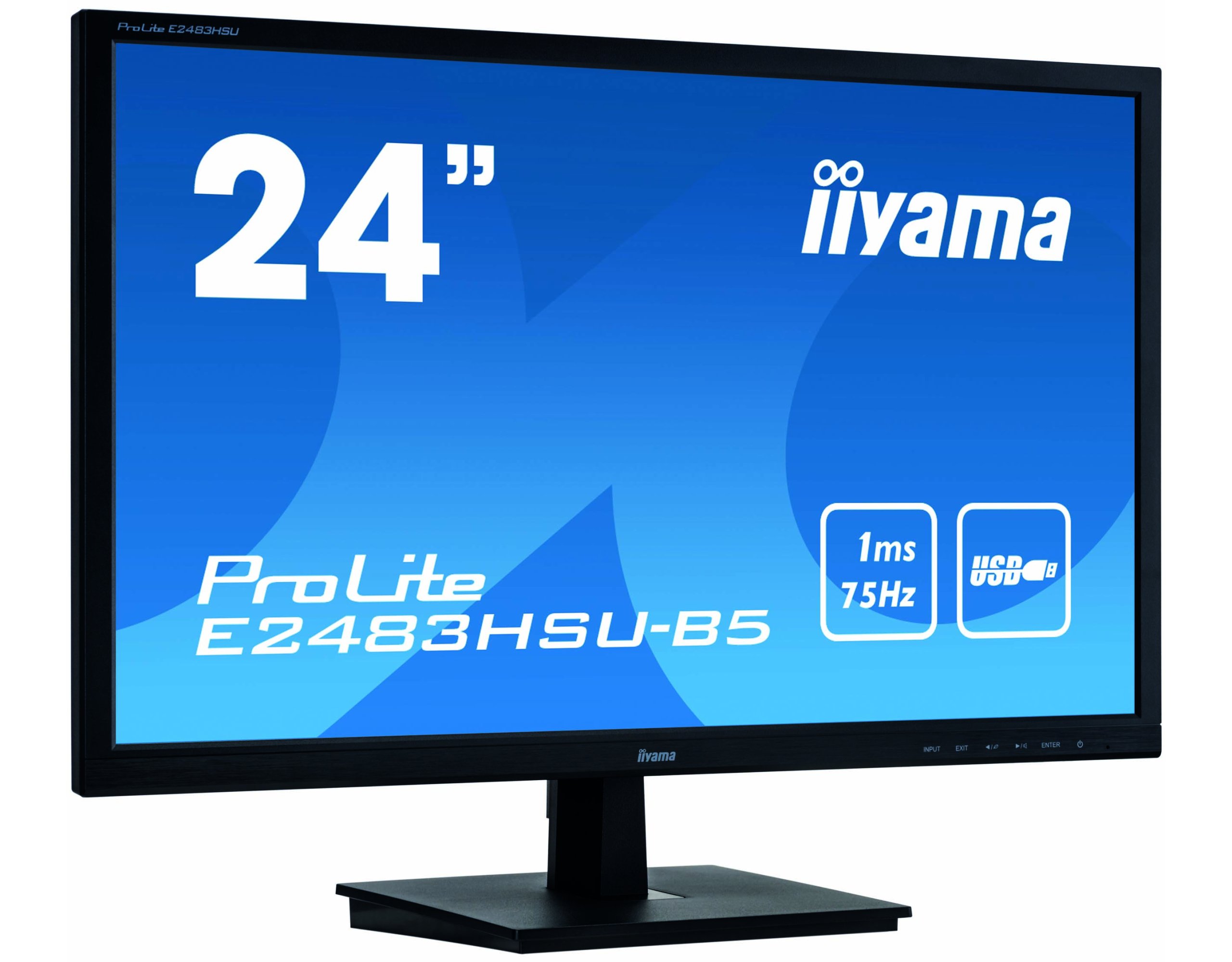 Монитор 24" Iiyama ProLite E2483HSU-B5 купить | Elmir - цена, отзывы ...