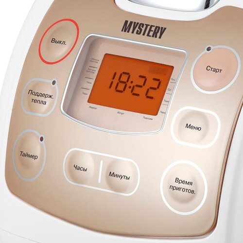 Мультиварка Mystery MCM-1019 купить | ELMIR - цена, отзывы, характеристики