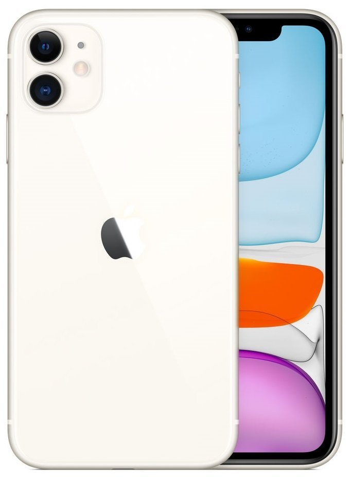Мобильный телефон Apple iPhone 11 64GB A2221 White (MWLU2FS/A
