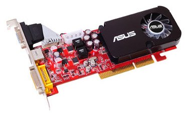 Видеокарта Asus AGP 256MB Radeon HD3450 DDR2 AH3450/HTP