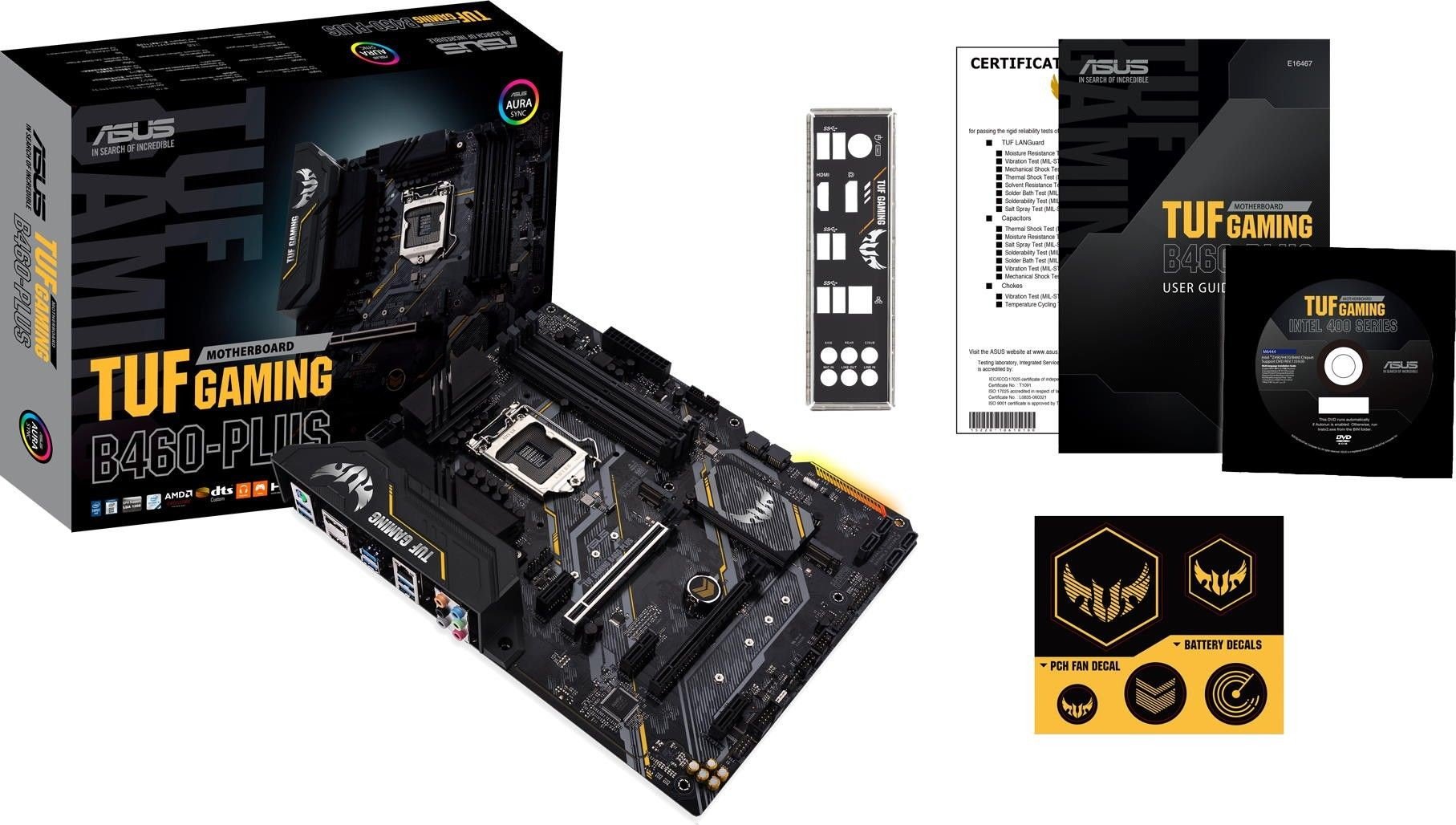 Материнская плата Asus TUF Gaming B460-Plus s-1200 B460 купить | Elmir ...