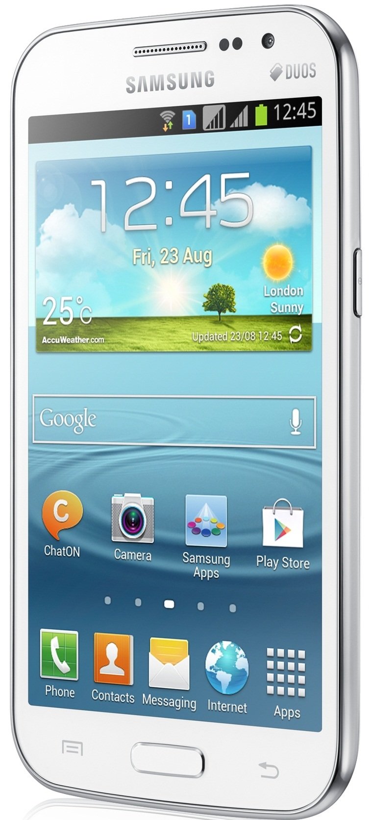 Мобильный телефон Samsung i8552 Galaxy Win Duos Ceramic White (GT
