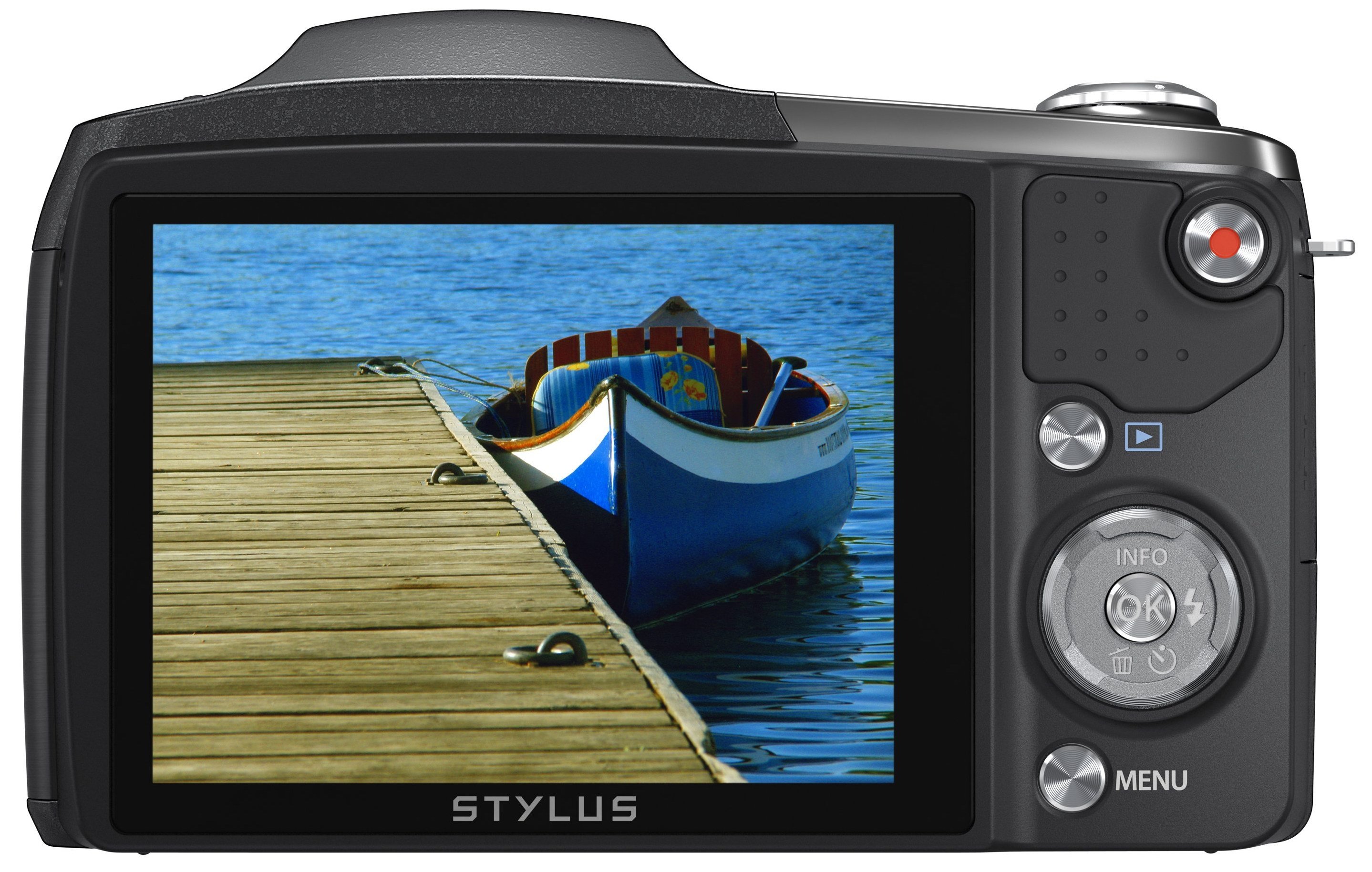 Цифровая фотокамера Olympus SZ15 Black купить ELMIR цена, отзывы