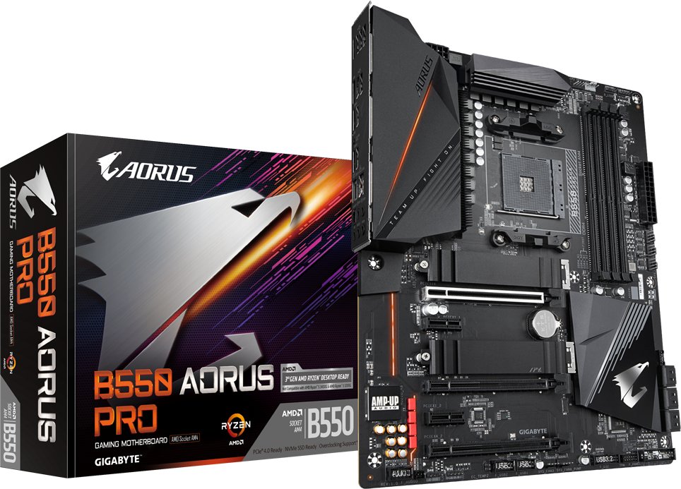 Материнская плата Gigabyte B550 AORUS Pro s-AM4 B550 купить | Elmir ...