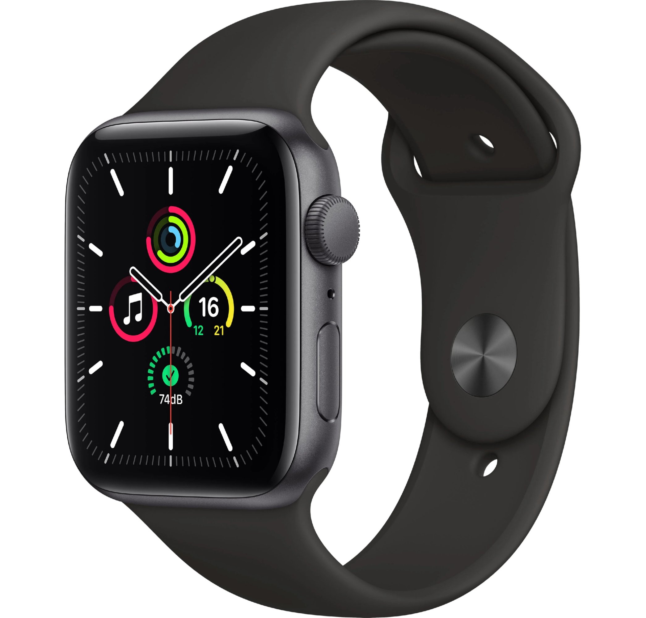 Смарт-часы Apple Watch SE 40mm GPS Space Gray Aluminum/Black (MYDP2 ...