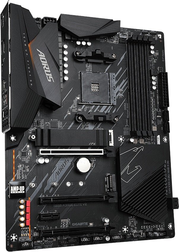 Материнская плата Gigabyte B550 AORUS Elite V2 s-AM4 B550 купить ...