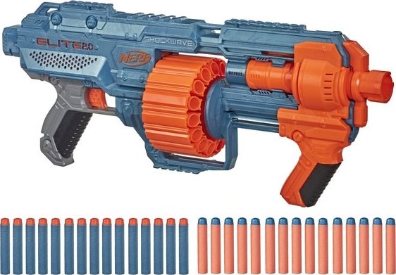 Бластер Nerf Elite 2.0 Shockwave RD-15 (E9527) купить | ELMIR