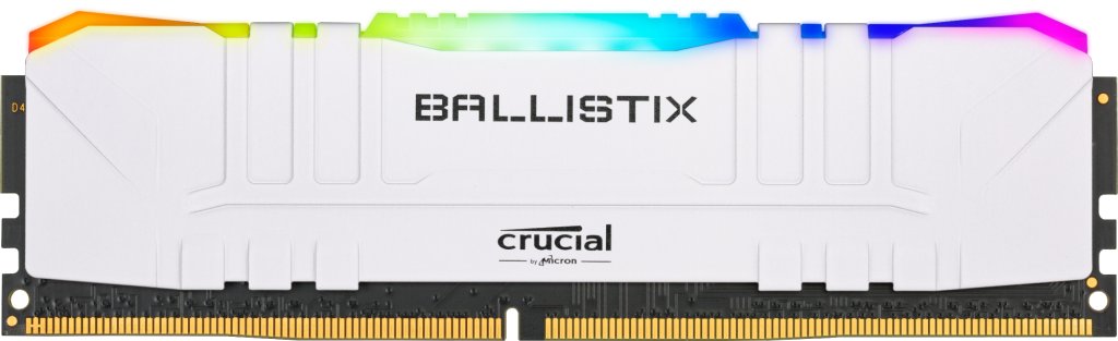 Модуль памяти Crucial DDR4 8GB 3600MHz Ballistix RGB White