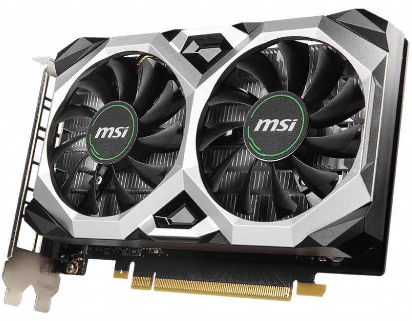 Видеокарта MSI PCI-E GeForce GTX1650 4GB DDR6 (GTX1650 D6 VENTUS XS ...