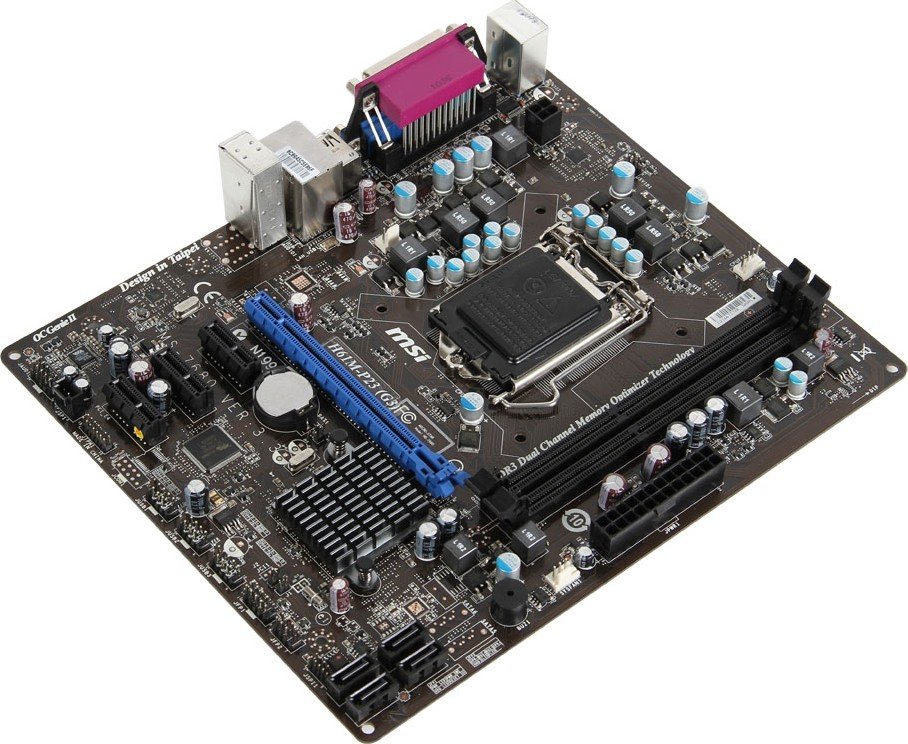 Материнская плата s-1155 H61 MSI H61M-P23 (G3) mATX купить | Elmir ...