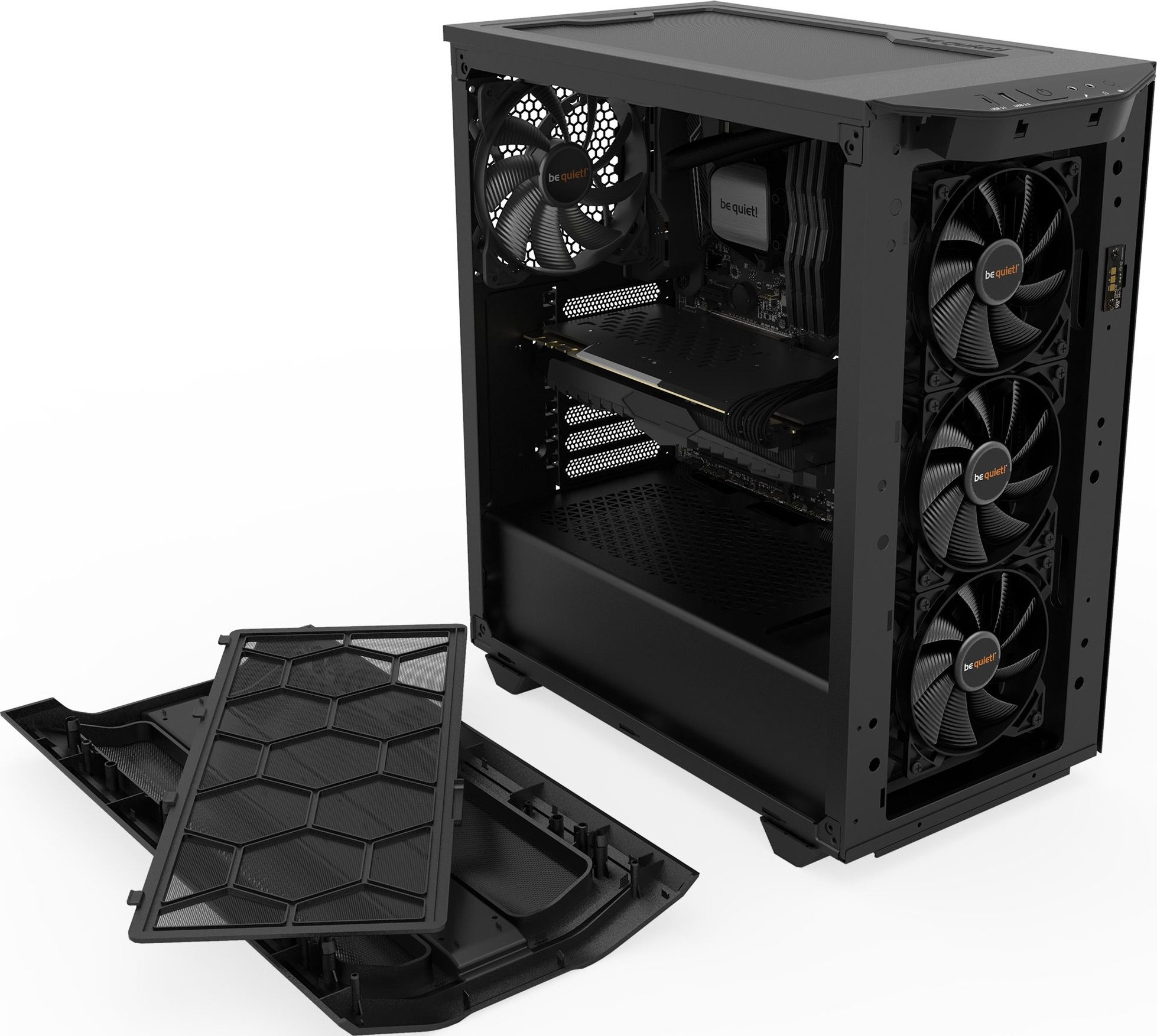 Корпус be quiet! Pure Base 500 DX б/БП Black (BGW37) купить | Elmir ...