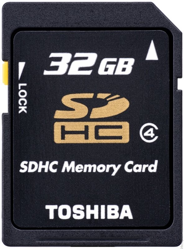 Карта памяти SDHC 32GB Toshiba High Speed Professional (SD-K32CL10(BL5 ...