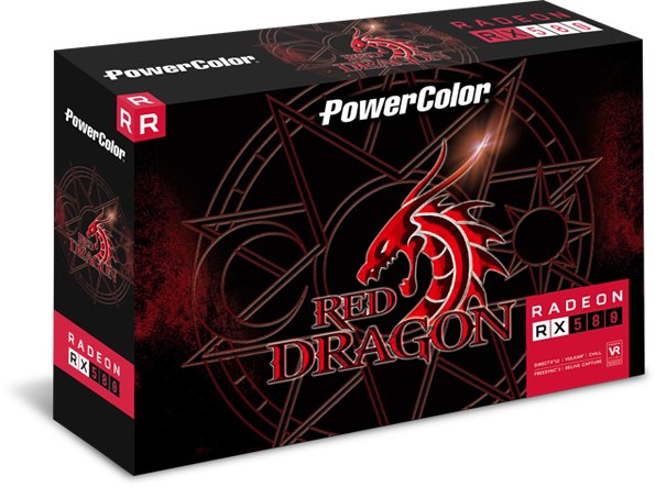 Видеокарта PowerColor PCI-E Radeon RX 580 8GB DDR5 Red Dragon