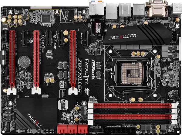 Материнская плата ASRock Fatal1ty Z87 Killer s-1150 Z87 купить | Elmir ...