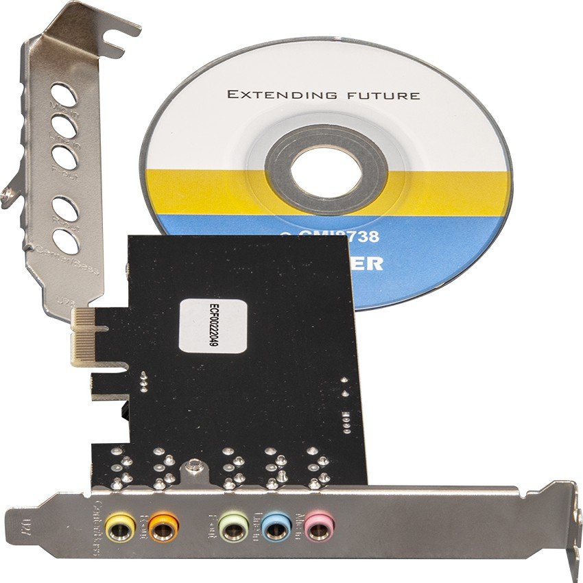 Звуковая карта PCI-E Frime (SCF-CMI8738-4CH.LP) купить | ELMIR - цена ...