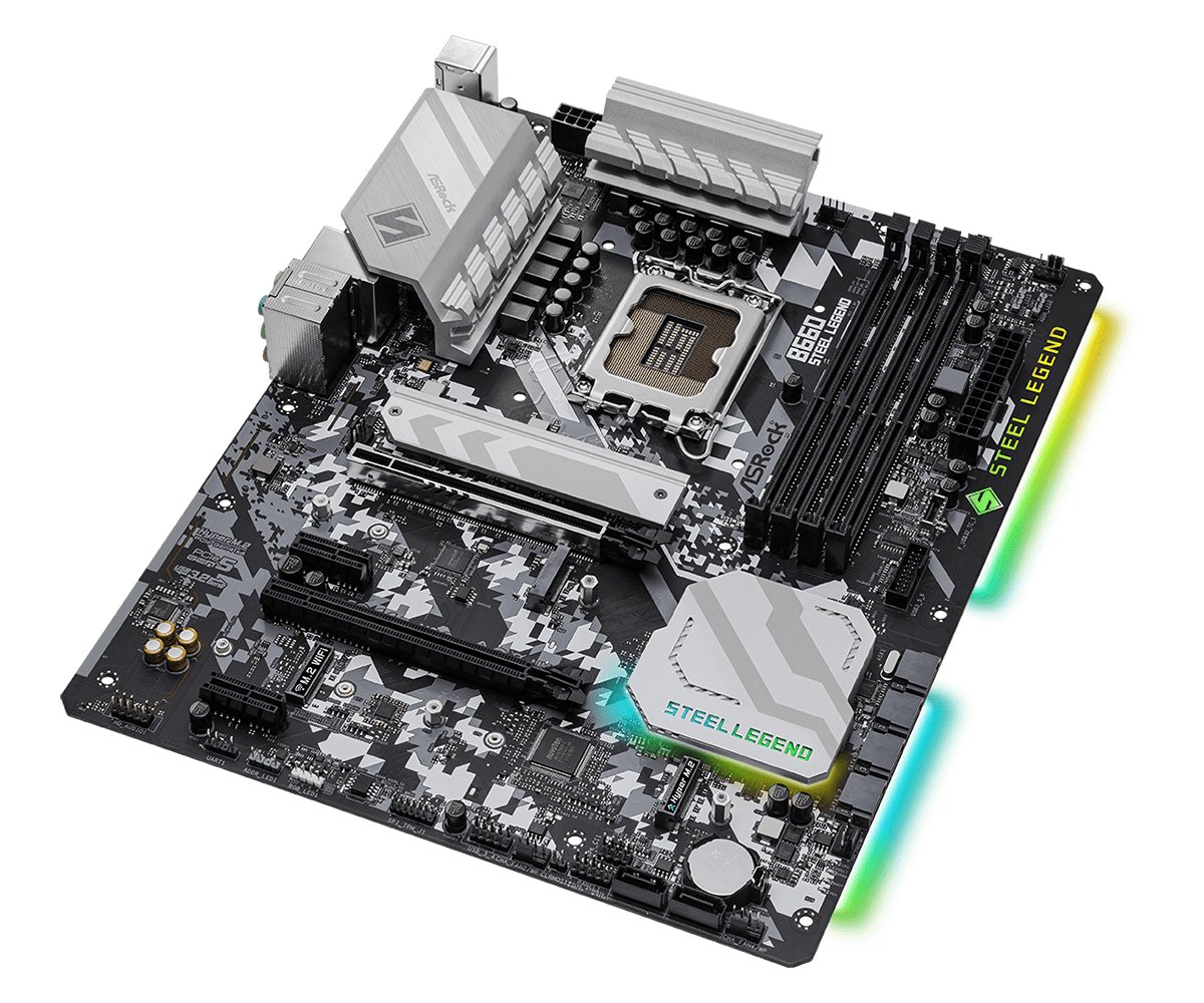 Материнская плата ASRock B660 Steel Legend s-1700 B660 купить | Elmir ...