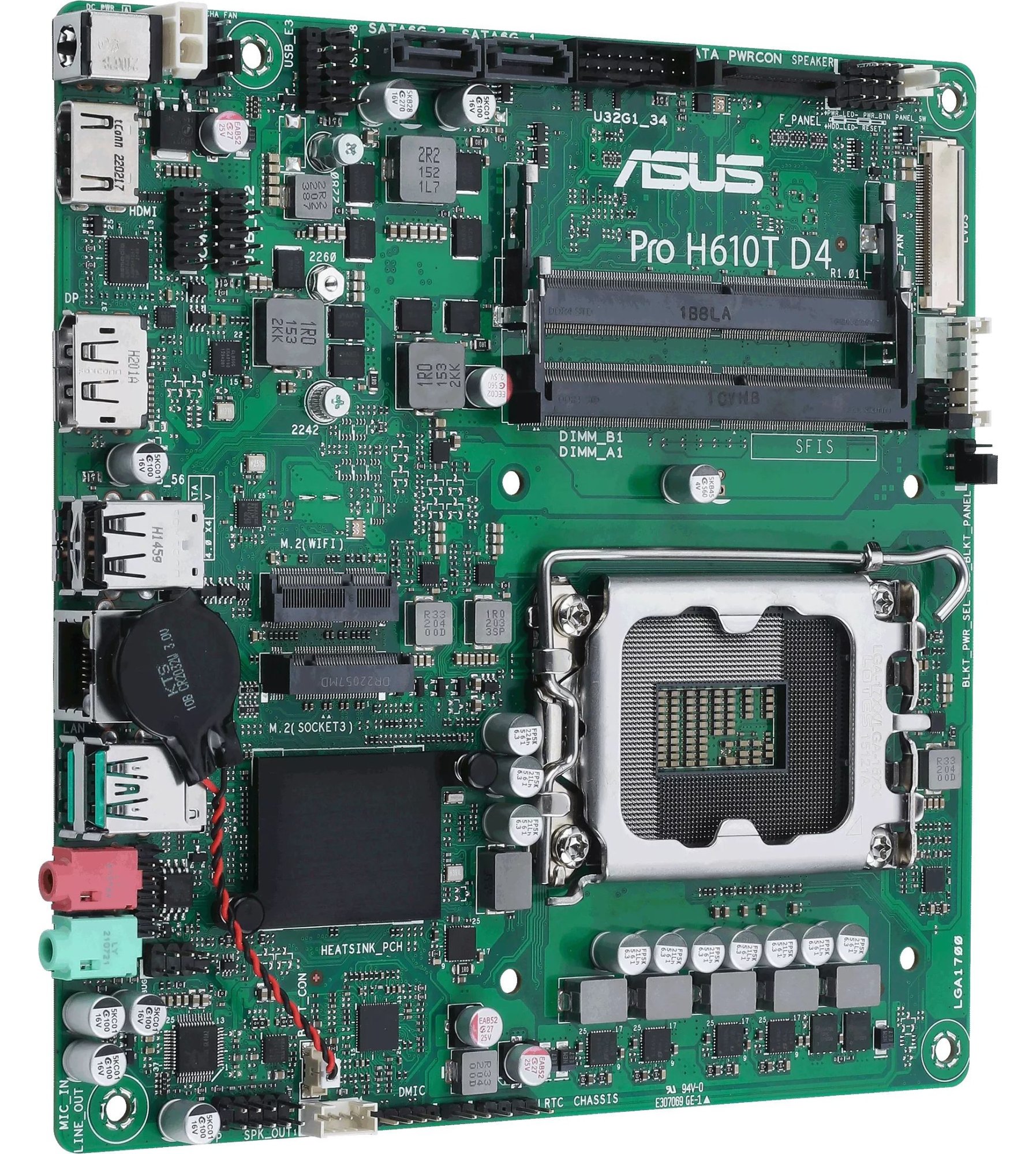 Материнская плата Asus Pro H610T D4-CSM s-1700 H610 купить | Elmir ...