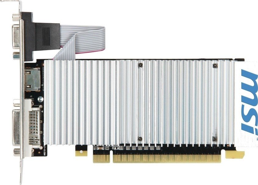 Видеокарта MSI PCI-E GeForce 210 1GB DDR3 (N210-TC1GD3H/LP) - купить в ...