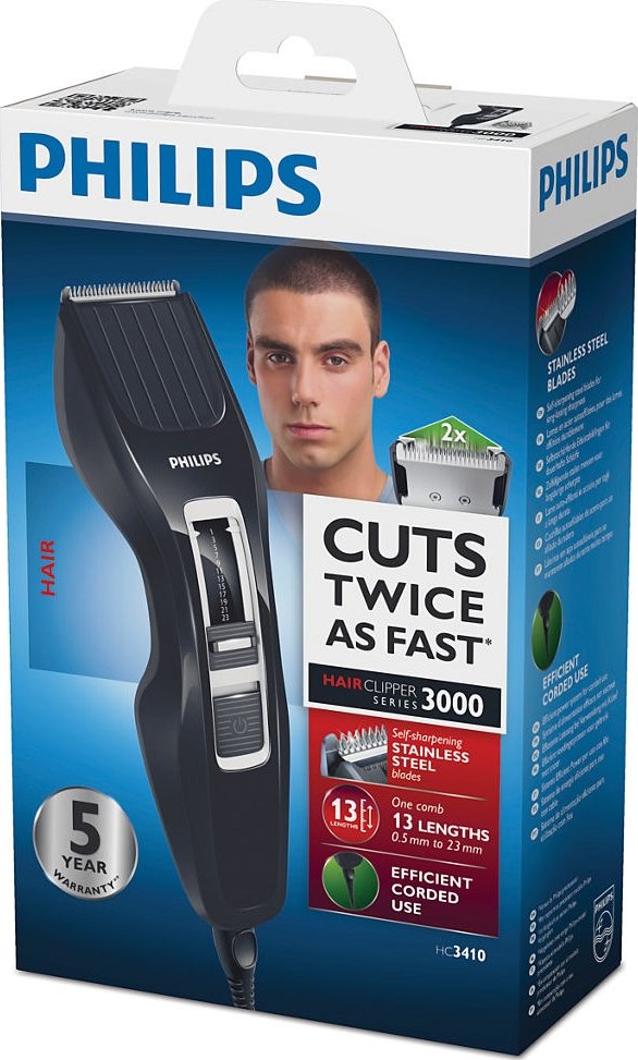 Машинка для стрижки Philips HC3410/15 купить | ELMIR - цена, отзывы ...