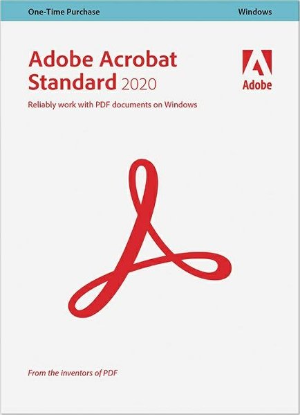 Adobe Acrobat Standard 2020 Windows International English AOO License ...