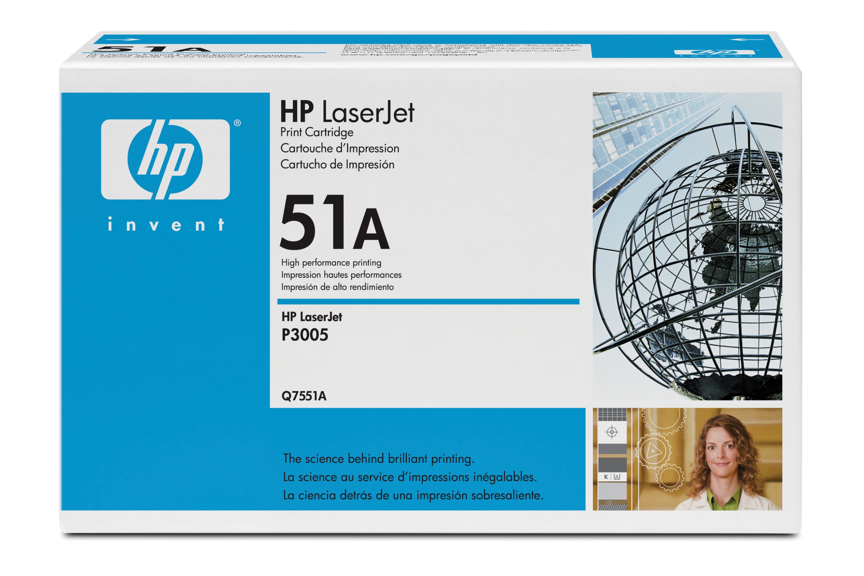 Картридж HP 51A (Q7551A) купить | ELMIR - цена, отзывы, характеристики