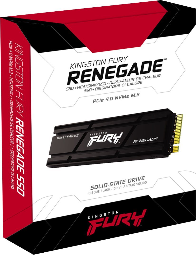 SSD-накопитель M.2 4TB Kingston Fury Renegade (SFYRDK/4000G) купить ...