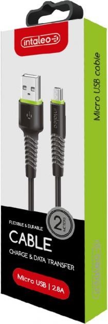 Кабель USB AM -> micro-USB Intaleo CBFLEXM2 2 м Black