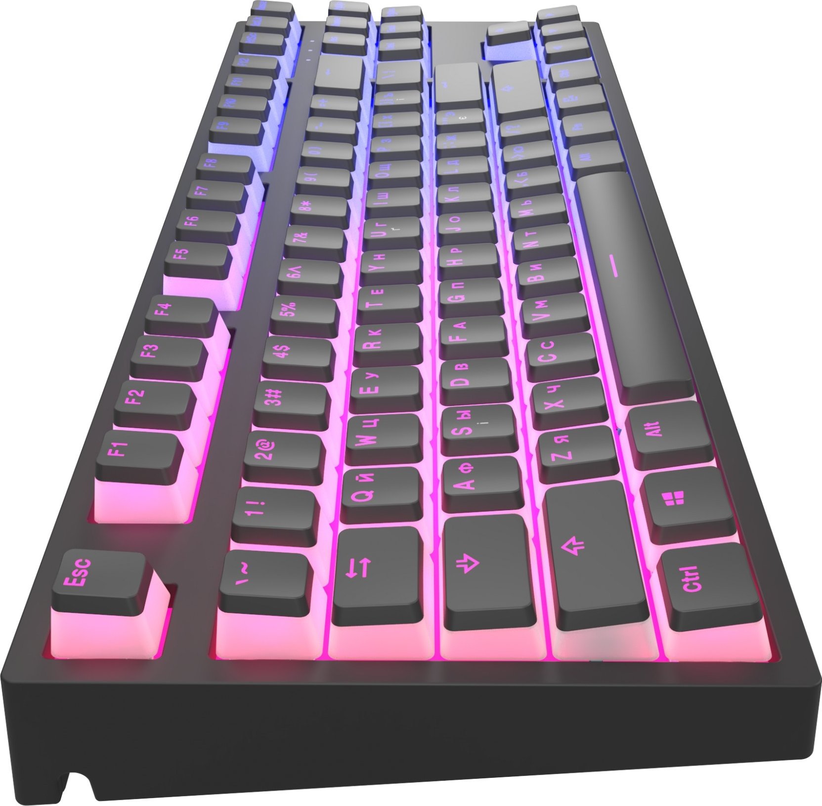 Клавиатура Dark Project Pro KD87A PBT Pudding Gateron Mechanical Cap ...