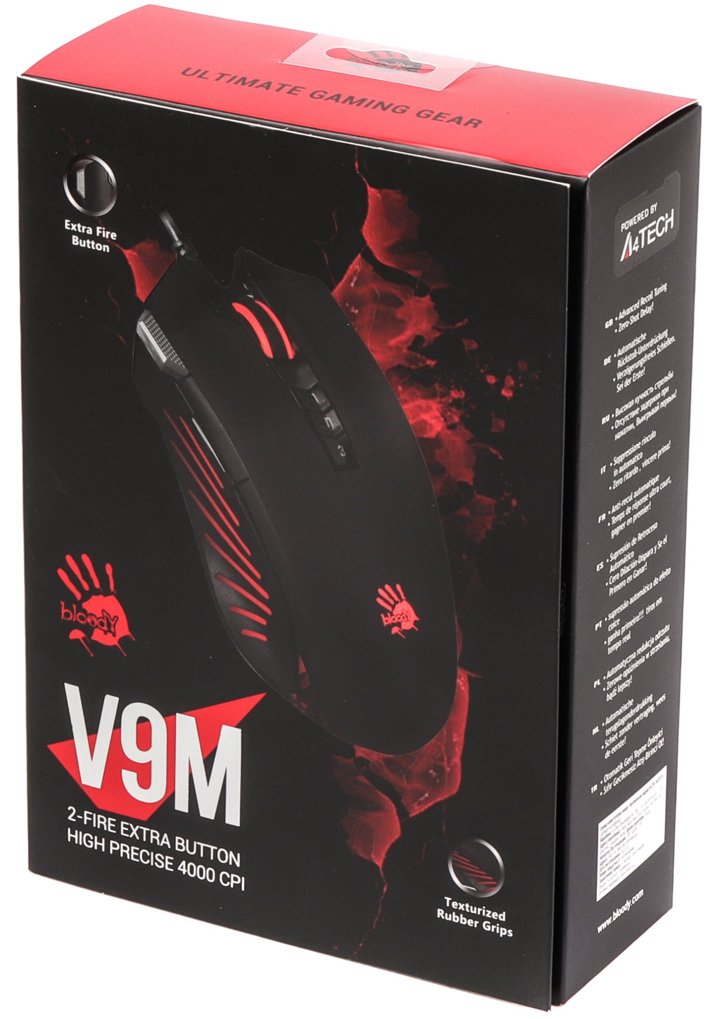 Мышь Bloody V9M Black USB купить | ELMIR - цена, отзывы, характеристики