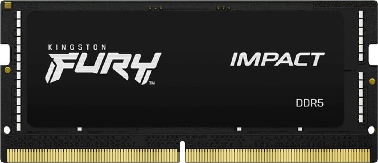 Модуль памяти SO-DIMM Kingston Fury DDR5 16GB 5600MHz Impact