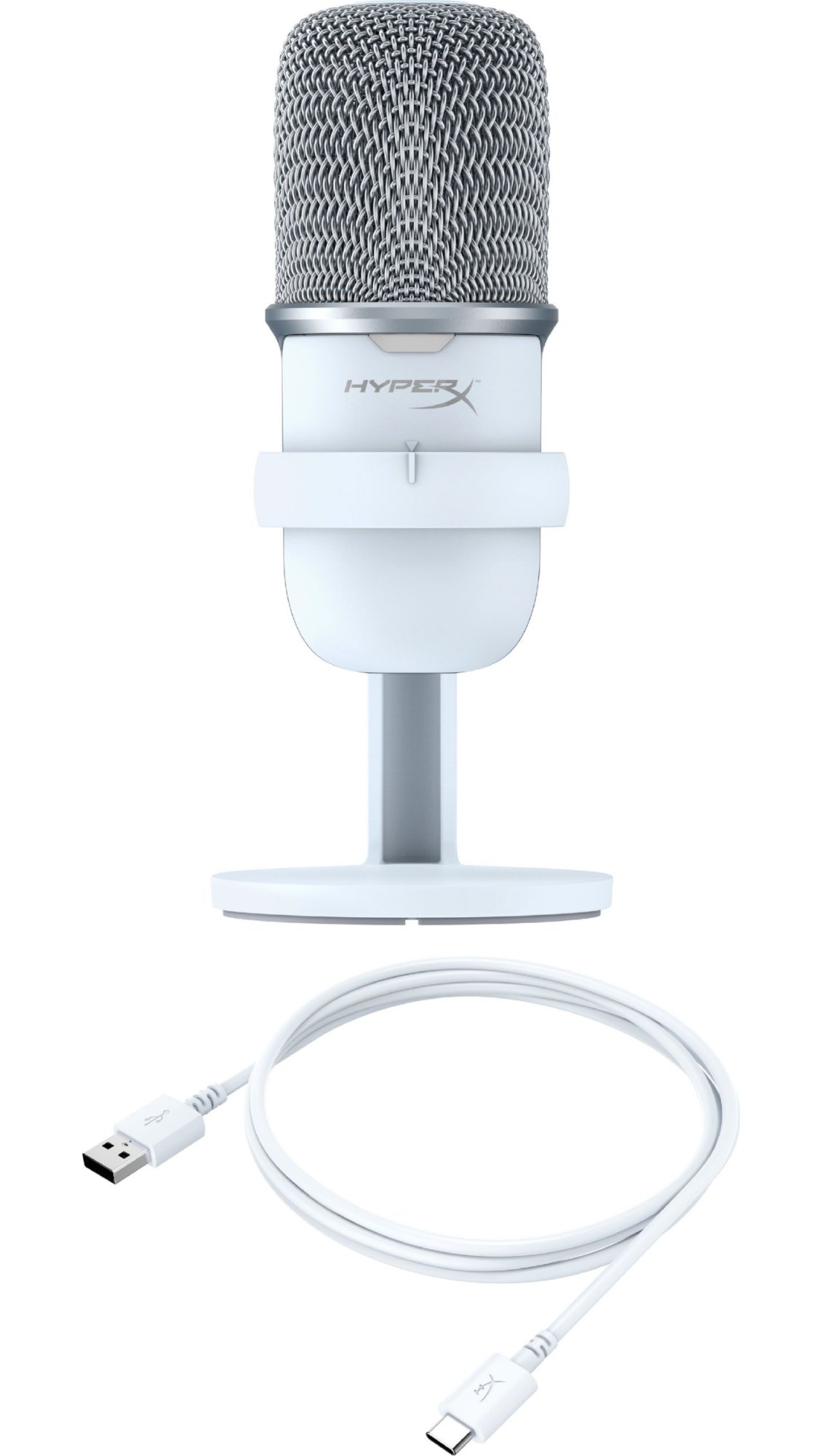 Микрофон HyperX SoloCast White (519T2AA) купить | ELMIR - цена, отзывы ...