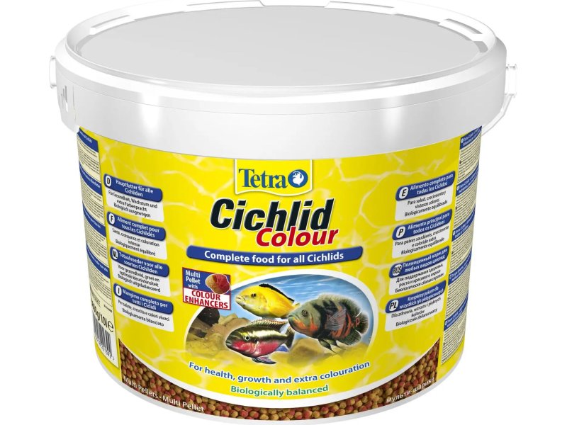 Фото - Корм для рыб Tetra Корм для риб Cichlid Colour 10л/3.6 кг 201392 (201392)