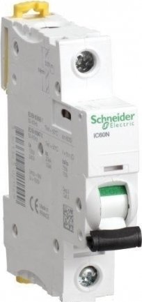 Автоматический выключатель Schneider iC60N 1P 10A C A9F79110 купить ...