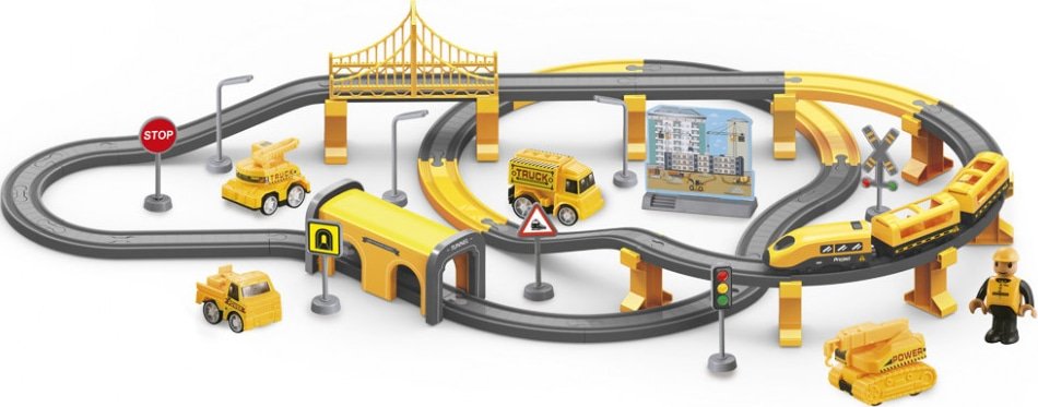 Залізниця ZIPP Toys Міський Експрес Yellow (AU6881AB) купити