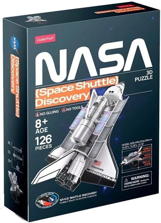 3D Пазл CubicFun NASA Космический шаттл Дискавери (DS1057h) купить