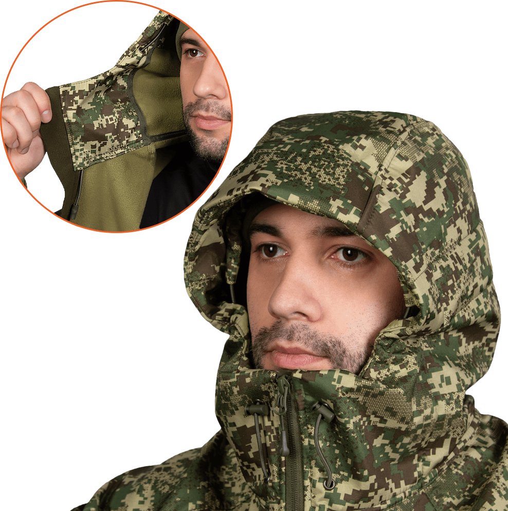 Куртка тактична Camotec Stalker SoftShell Хижак 7495 S Pixel (7495