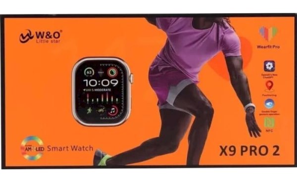 Смарт-часы W&O X9 Pro 2 Gold (WOX9P2Gold) купить | ELMIR - цена