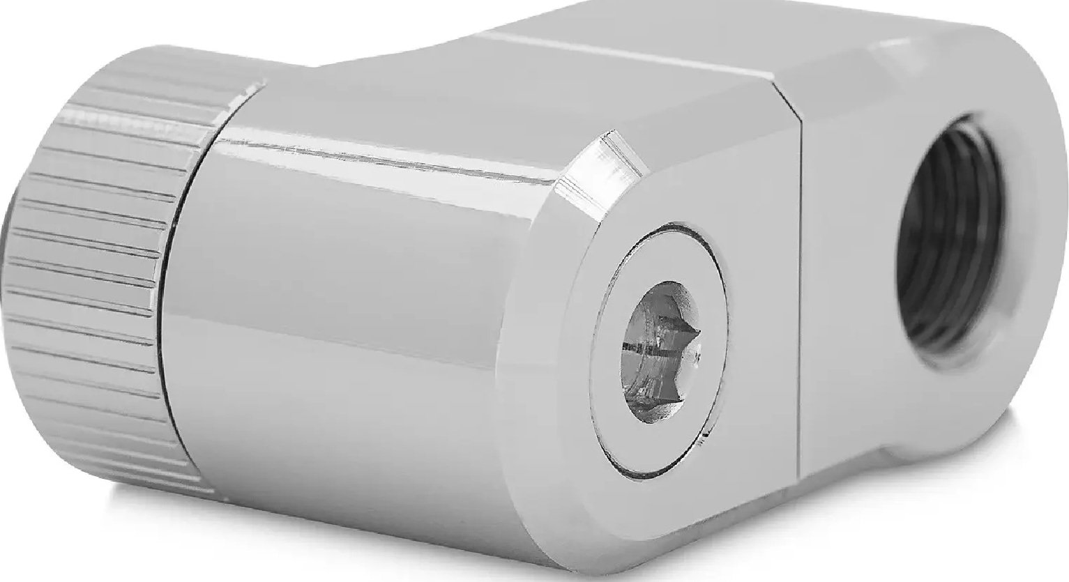 Фітінг EKWB EK-Quantum Torque Double Rotary Offset 28 Nickel