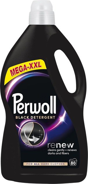 Гель для стирки Perwoll Renew Black Detergent 4л (9000101810264