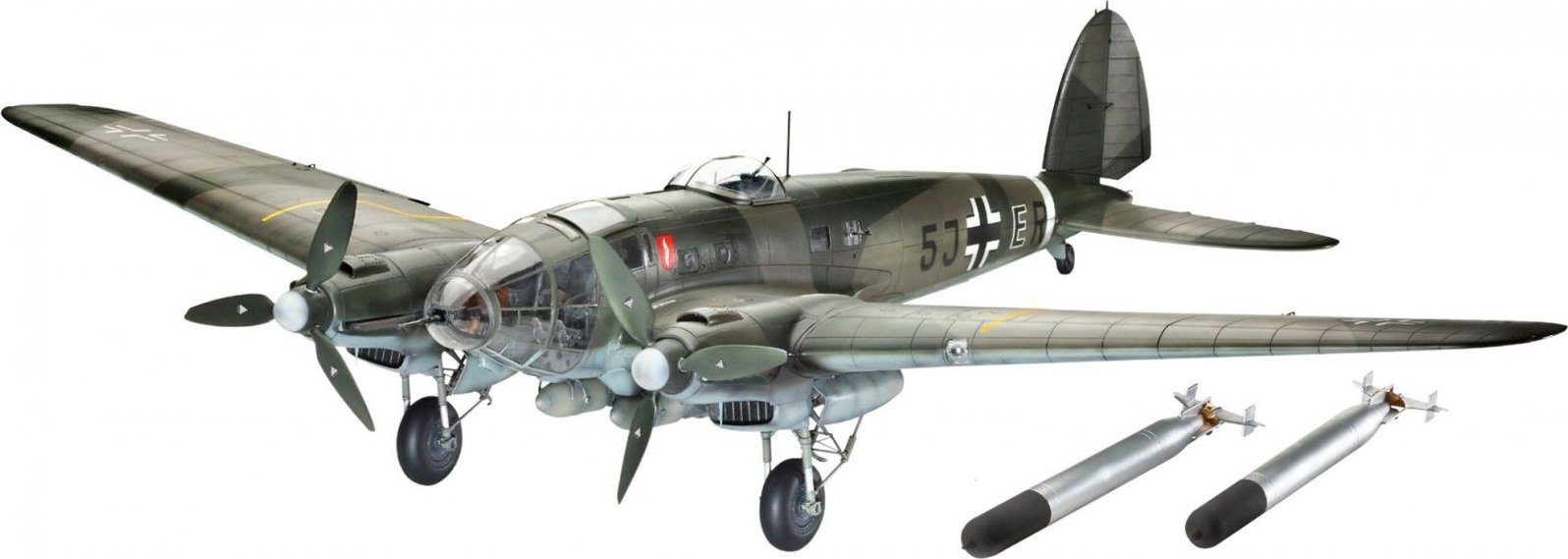s33.1.30.eightman‼️1/32Ju88A-1、he111p Модель Revell Бомбардировщик Heinkel He111 H-6 1:32 (4836