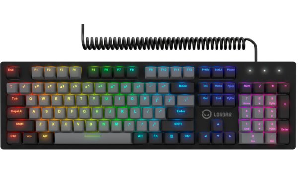 Клавиатура Lorgar Azar 514 RGB USB UA Black (LRG-GK514B-UA) купить
