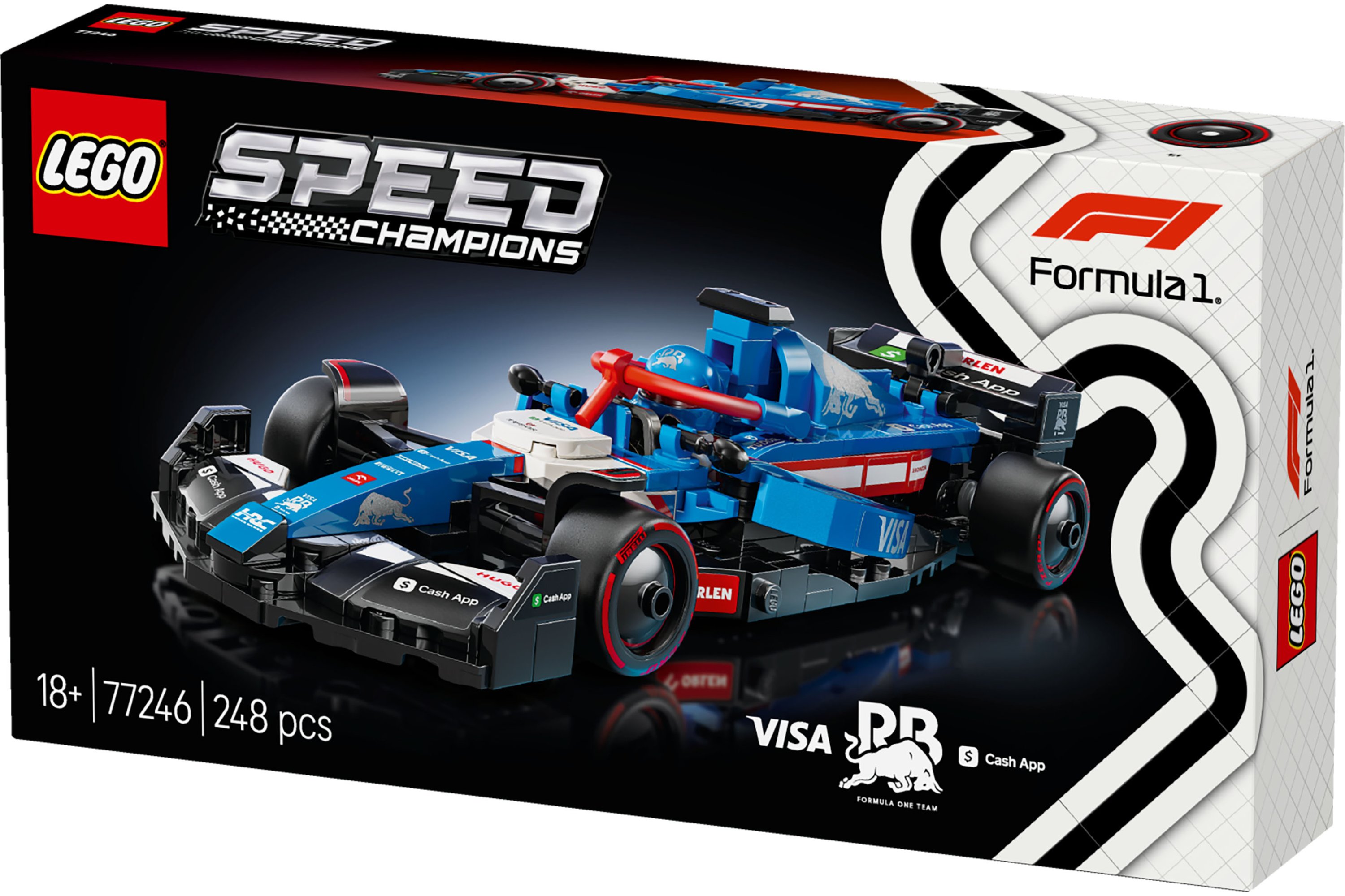 Конструктор LEGO Speed Champions F1 Visa Cash RB VCARB 01 (77246
