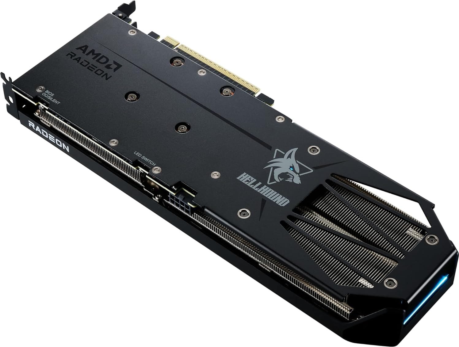 Видеокарта PowerColor PCI-E Radeon RX 9060 XT 16GB DDR6 Hellhound