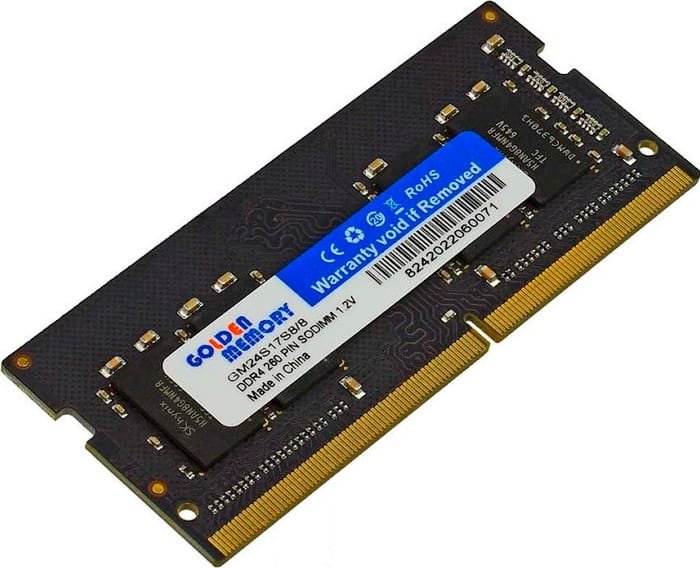 Модуль памяти SO-DIMM Golden Memory DDR4 8GB 2400MHz (GM24S17S8/8 ...