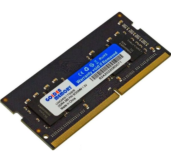 Модуль памяти SO-DIMM Golden Memory DDR4 8GB 2400MHz (GM24S17S8/8