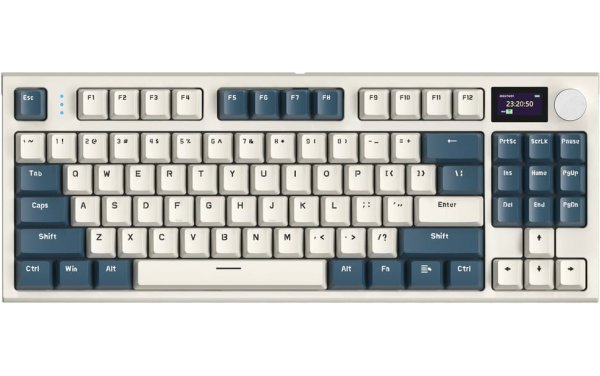 Клавіатура Attack Shark K86 Retro Blue (K86_RB_AS) купити | Elmir