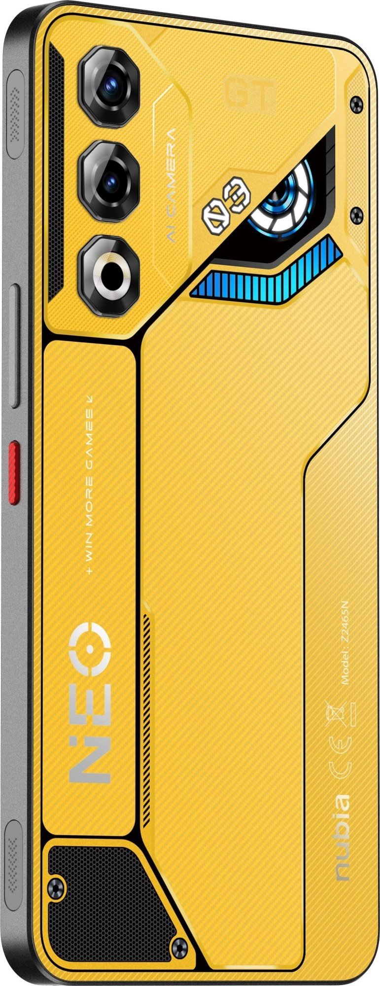 Мобильный телефон ZTE Nubia Neo 3 GT 5G 12/256GB Electro Yellow