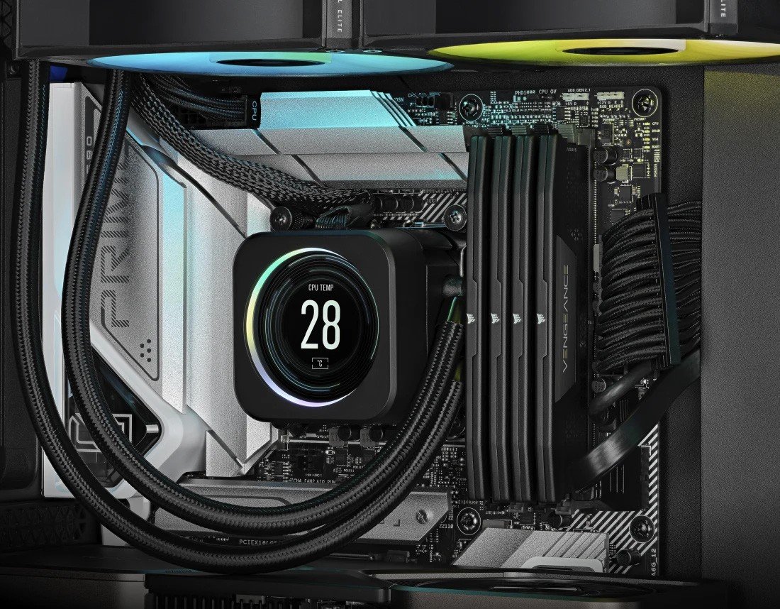 Модуль памяти Corsair DDR5 32GB 2x16GB 6400MHz Vengeance