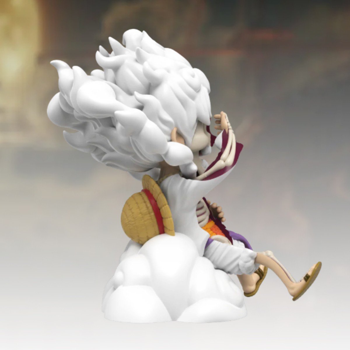 Фигурка Mighty Jaxx Большой куш Wanted Луффи 5 Гир (WB24OPJF00601
