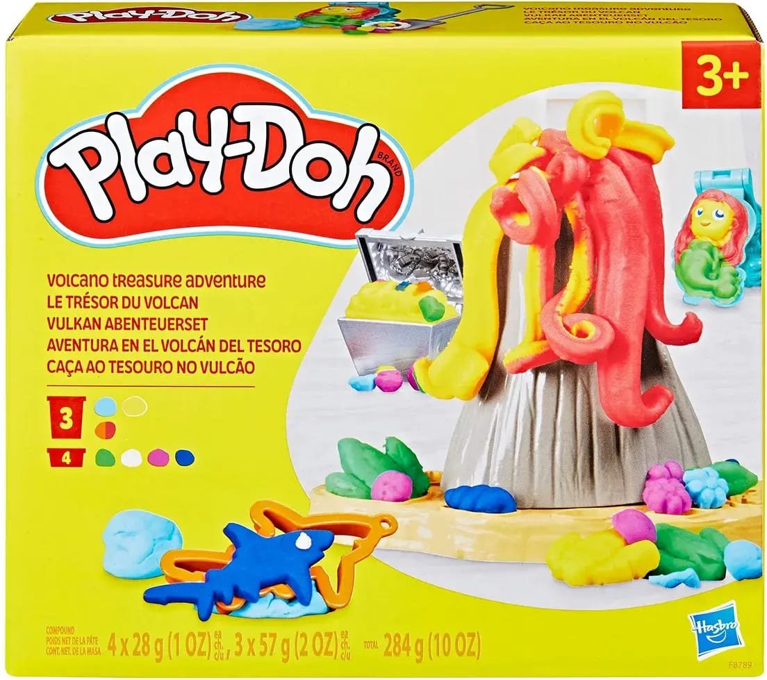 Набор для лепки Hasbro Play-Doh Вулканическое приключение с
